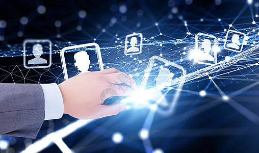 手指點擊網絡科技 連接未來，驅動創新